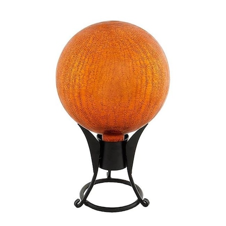 Achla Designs Achla G6-M-C 6 in. Gazing Globe  Mandarin  Crackle G6-M-C